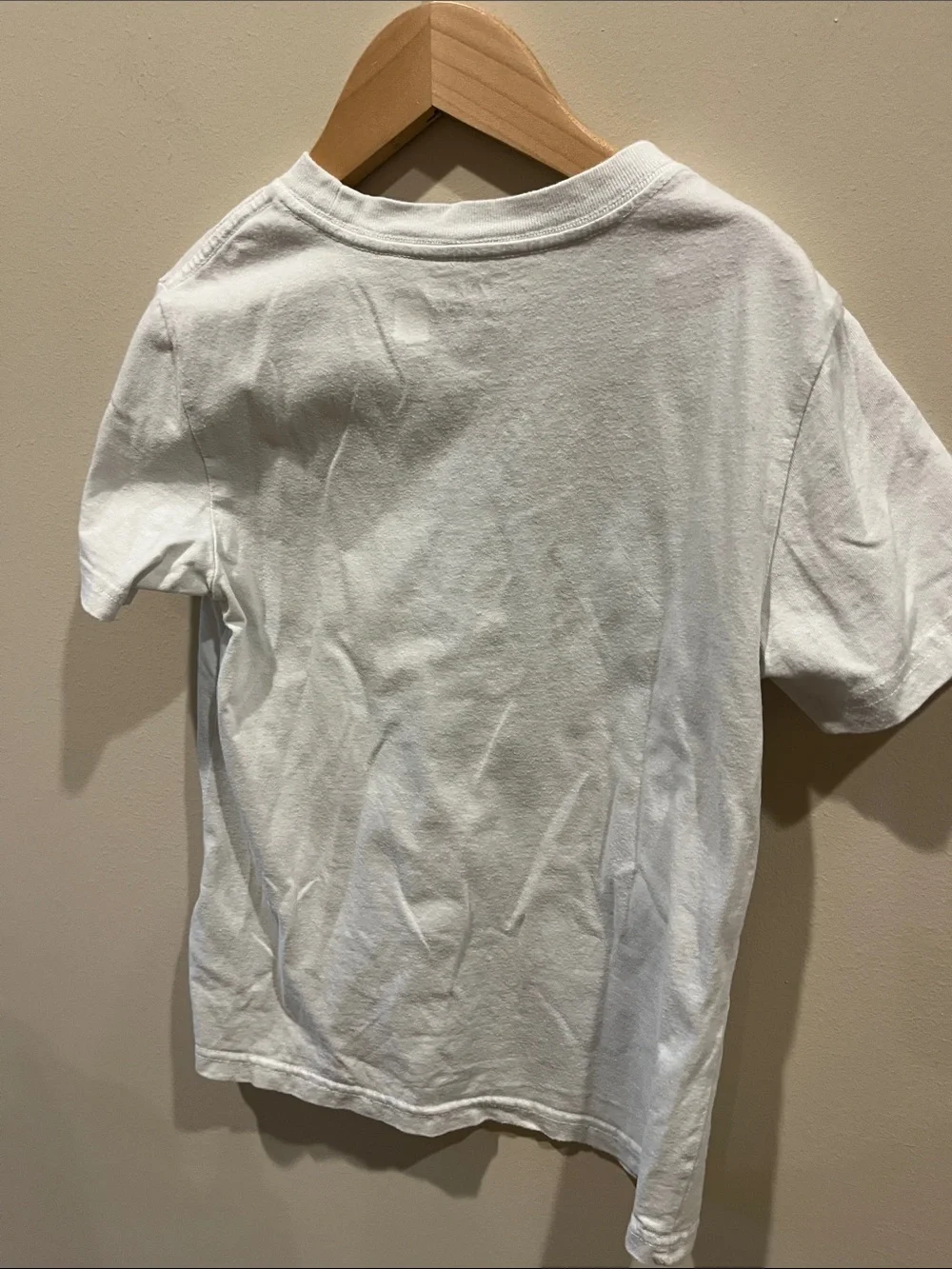 Ralph Lauren White Graphic Kids Tee with School Icons